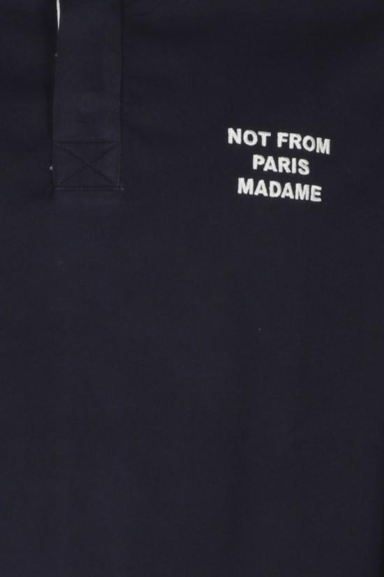 26FW 드롤드무슈 폴로 티셔츠 MPL190CO248 099 Blue - DROLE DE MONSIEUR