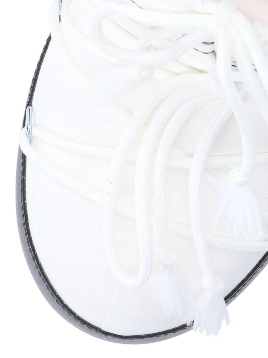 26FW 문부츠 아이콘 나일론 로우 부츠 80D1409340 A001 WHITE - MOON BOOT