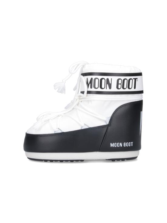 26FW 문부츠 아이콘 나일론 로우 부츠 80D1409340 A001 WHITE - MOON BOOT