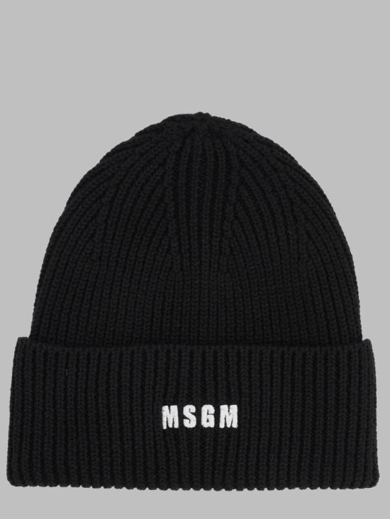 26FW 엠에스지엠 비니 4140ML08 267574 99 BLACK DOM