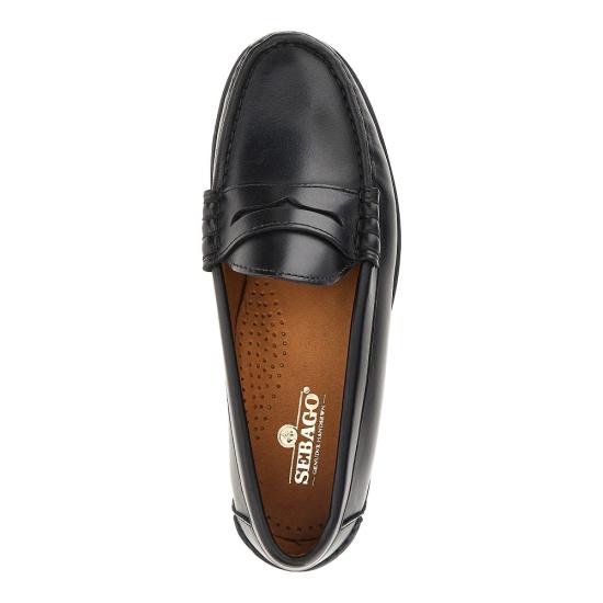 26FW 세바고 로퍼 73113VW Black - SEBAGO