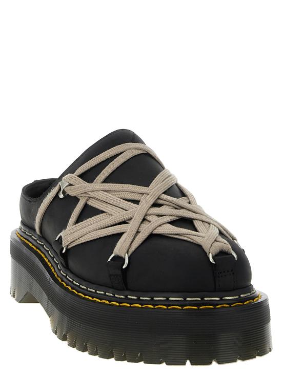 26FW 릭 오웬스 뮬/슬리퍼 DM02F18156001 09 BLACK DOM - RICK OWENS