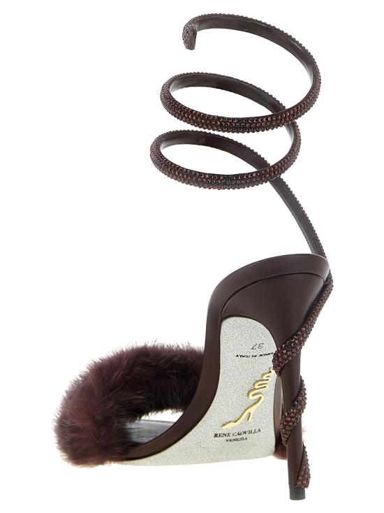 26FW 르네 카오빌라 힐/펌프스 RE345431BM BORDEAUX - RENE CAOVILLA