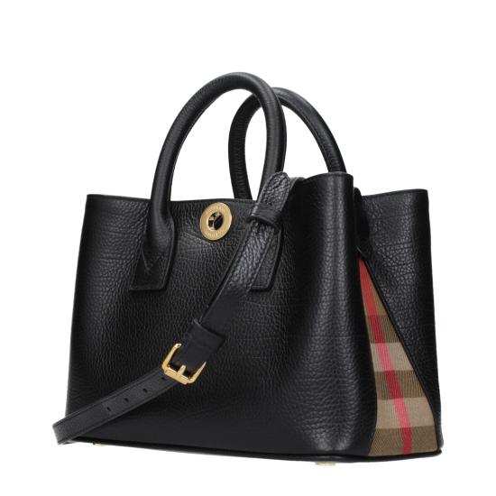  버버리 토트백 BU16603102544263BT BLACK - BURBERRY