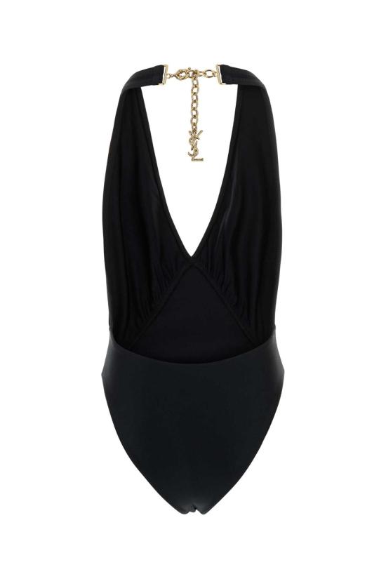 26SS 생로랑 비치웨어 859623Y37WN 1000 NOIR - SAINT LAURENT