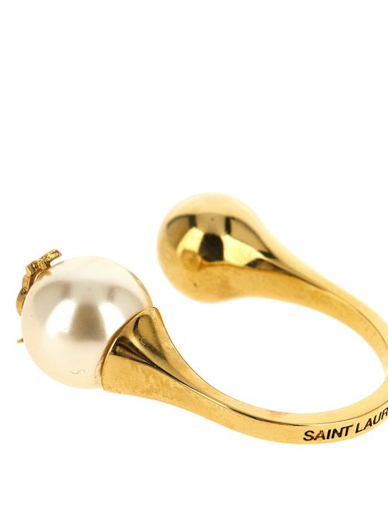 26FW 생로랑 반지 SA345549BM GOLD - SAINT LAURENT