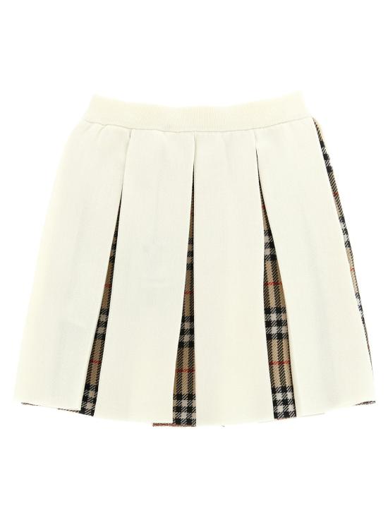  버버리 스커트 LD8125915IVORY - BURBERRY