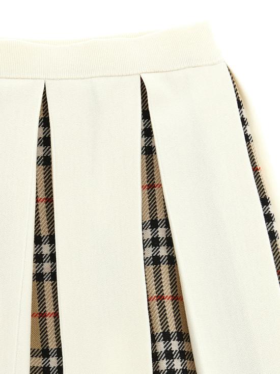  버버리 스커트 LD8125915IVORY - BURBERRY