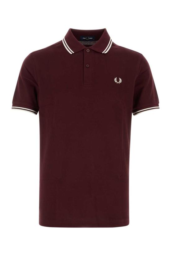 26FW 프레드페리 탑 M3600 597 BURGUNDY