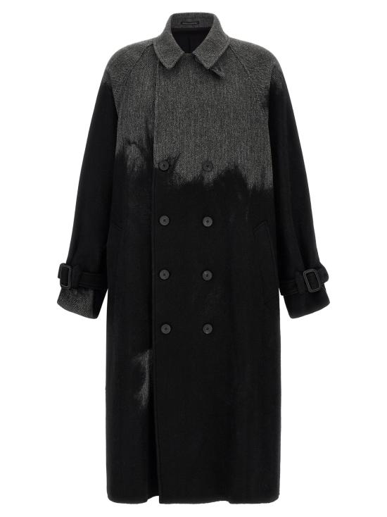 26FW 요지 야마모토 코트 YO344844BM GRAY - YOHJI YAMAMOTO