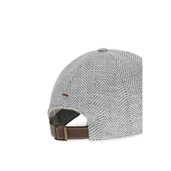 26FW 브루넬로 쿠치넬리 볼캡 BRMV4549850CVS87BB GRAY - BRUNELLO CUCINELLI