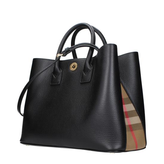  버버리 토트백 BU16603126104455BT BLACK - BURBERRY
