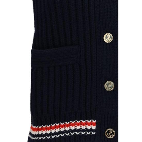 26FW 톰브라운 가디건 THFKC727AY2007979BB BLUE - THOM BROWNE