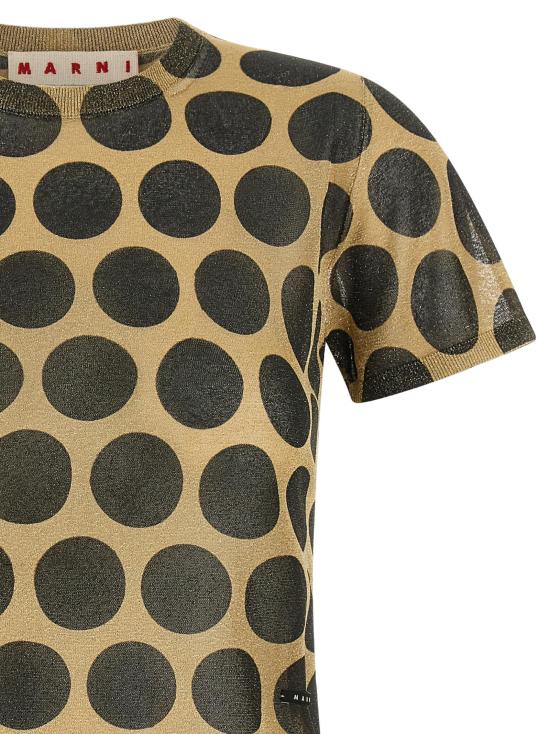 26FW 마르니 폴로 티셔츠 MA345639BM YELLOW - MARNI