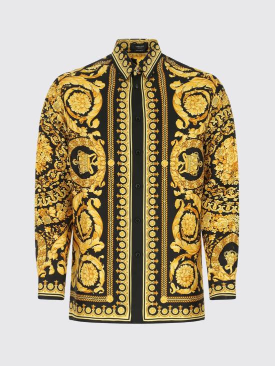 26FW 베르사체 셔츠 10039411A03044 5B000 Black - VERSACE