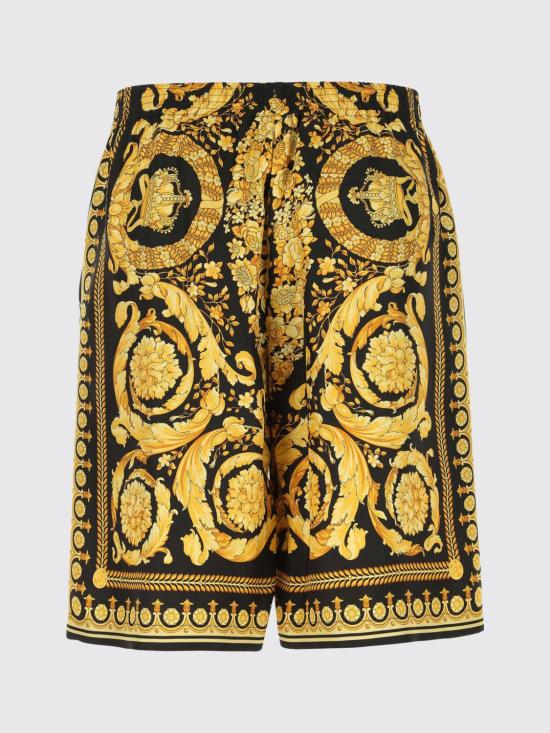 26FW 베르사체 숏팬츠 10024761A03044 5B000 Black - VERSACE