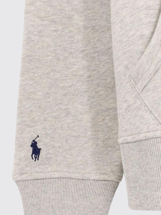 26FW 폴로 랄프로렌 후드 티셔츠 710B26149 003 Grey - POLO RALPH LAUREN