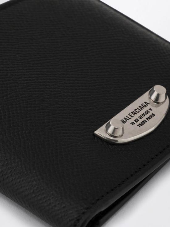 26FW 발렌시아가 남성지갑 A007222ACS2 1000 Black - BALENCIAGA