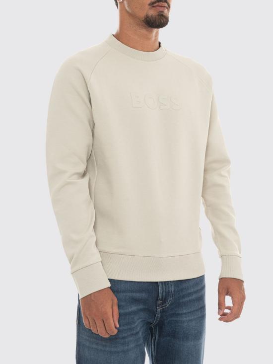 26FW 보스 긴팔 티셔츠 50565307 272 Beige - BOSS