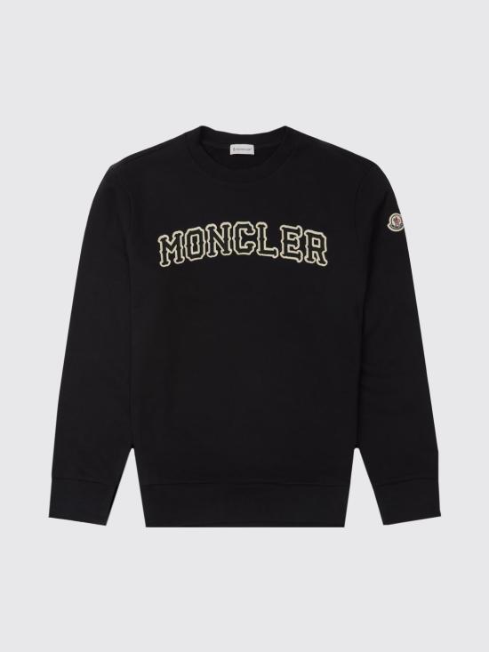 26FW 몽클레어 긴팔 티셔츠 8G00001899IG 999 Black