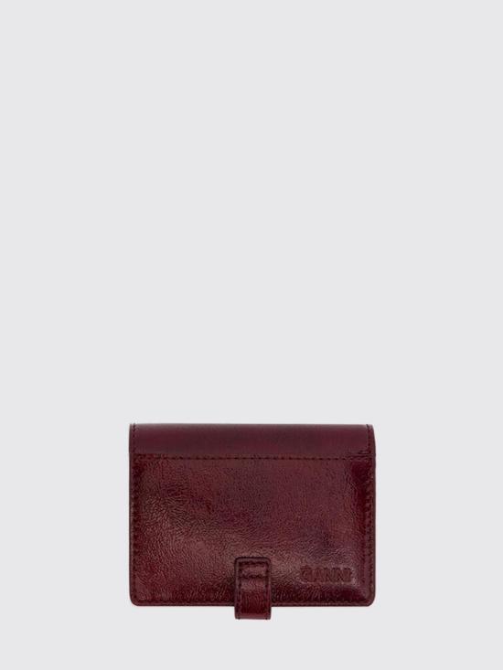 26FW 가니 지갑 B3010369 436 Amaranth - GANNI
