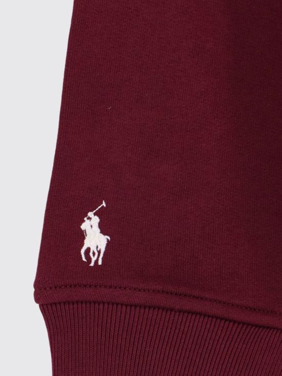 26FW 폴로 랄프로렌 후드 티셔츠 710B26149 005 Red Purple - POLO RALPH LAUREN