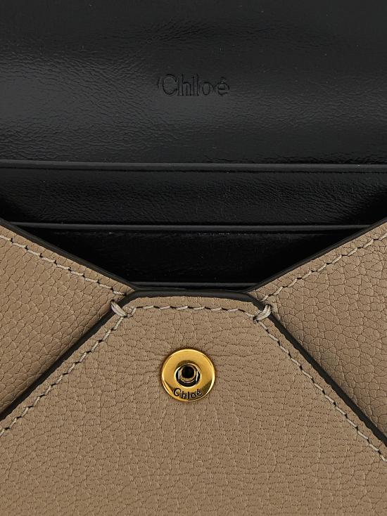 26FW 끌로에 명함지갑 CH345466BM BEIGE - CHLOE