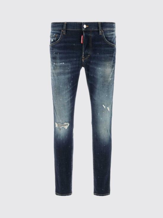 26FW 디스퀘어드2 데님 팬츠 S71LB1809S30664 470 Navy - DSQUARED2