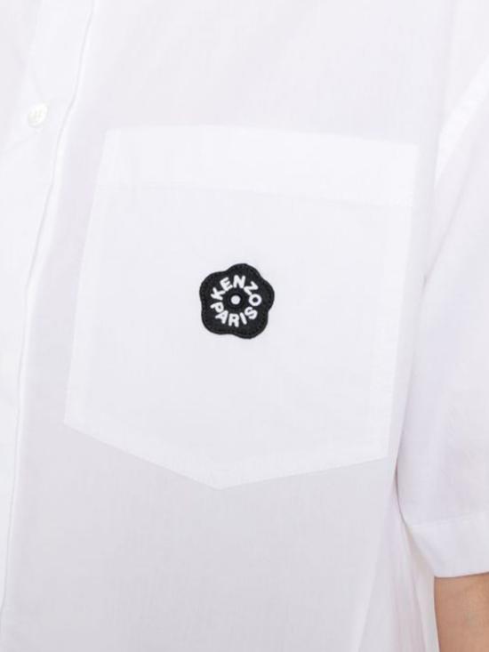 26FW 겐조 셔츠 FG62CH2469LH 01 White - KENZO