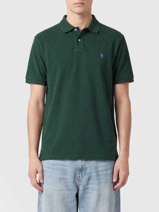 26FW 폴로 랄프로렌 폴로 티셔츠 710782592 016 Green