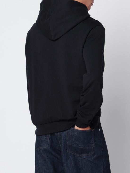 26FW 아페쎄 후드 티셔츠 COHBVM27914 TZC Black - A.P.C.