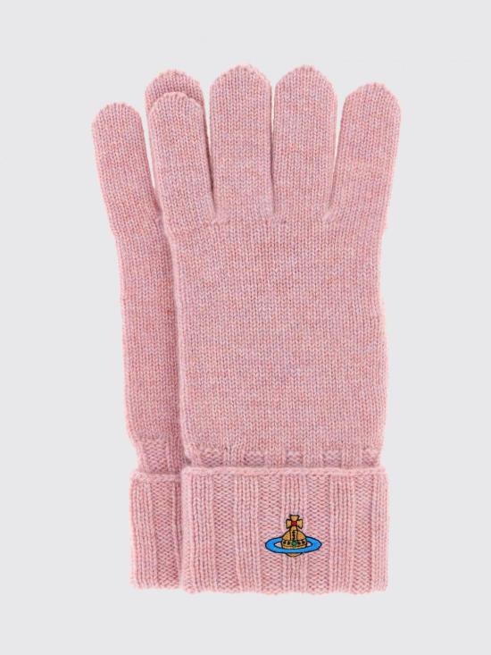 26FW 비비안웨스트우드 캐시미어 글로브 8202002QK008H G401 Pink