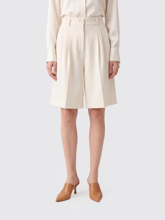26FW 파로쉬 숏팬츠 D233030 002 Yellow Cream