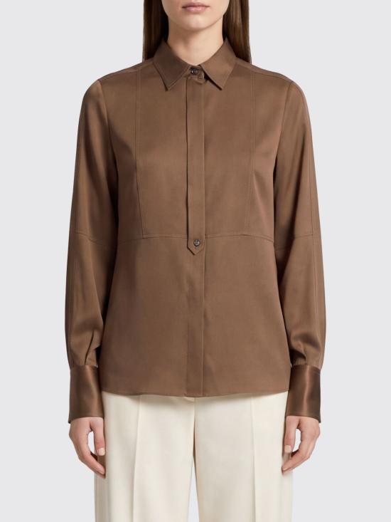26FW 브루넬로 쿠치넬리 셔츠 M0C59NR516 C4280 Brown
