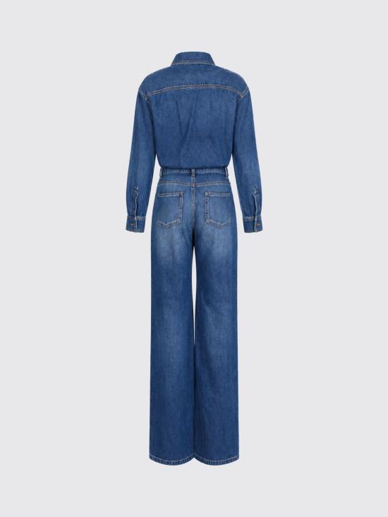26FW 엘리자베타프랜치 점프수트 TJ01D66E2 139 Blue - ELISABETTA FRANCHI
