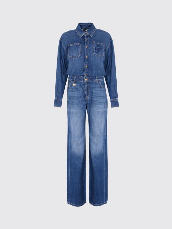 26FW 엘리자베타프랜치 점프수트 TJ01D66E2 139 Blue - ELISABETTA FRANCHI