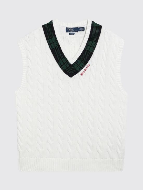26FW 폴로 랄프로렌 베스트 710B17553 001 Natural - POLO RALPH LAUREN