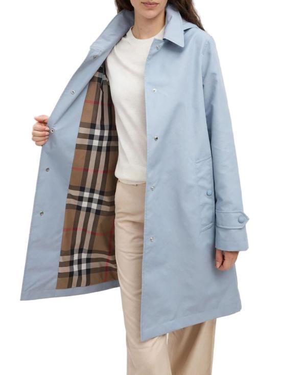  버버리 코트 81216661 8 Burberry LIGHT GREY BLUE - BURBERRY