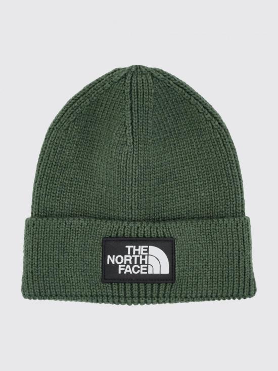 26FW 노스페이스 TNF 로고 박스 커프드 비니 NF0A8CHE NLW1 Forest Green