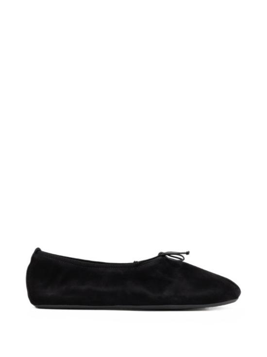 26FW 피비 파일로 게더드 레더 플랫 슈즈 AS95 LT0029900BK BLACK - PHOEBE PHILO