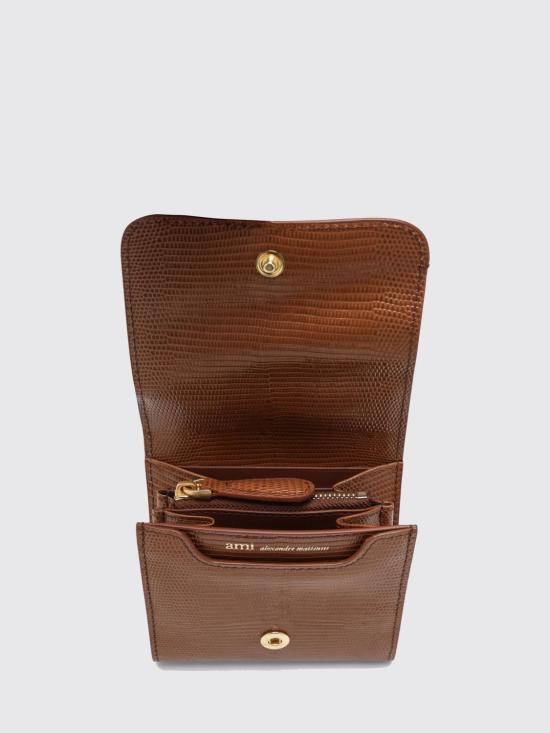 26FW 아미 지갑 USL708AL0209 201 Camel - AMI