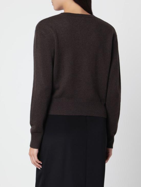 26FW 알마다 라벨 스웨터 6547WS CH Brown - ALMADA LABEL