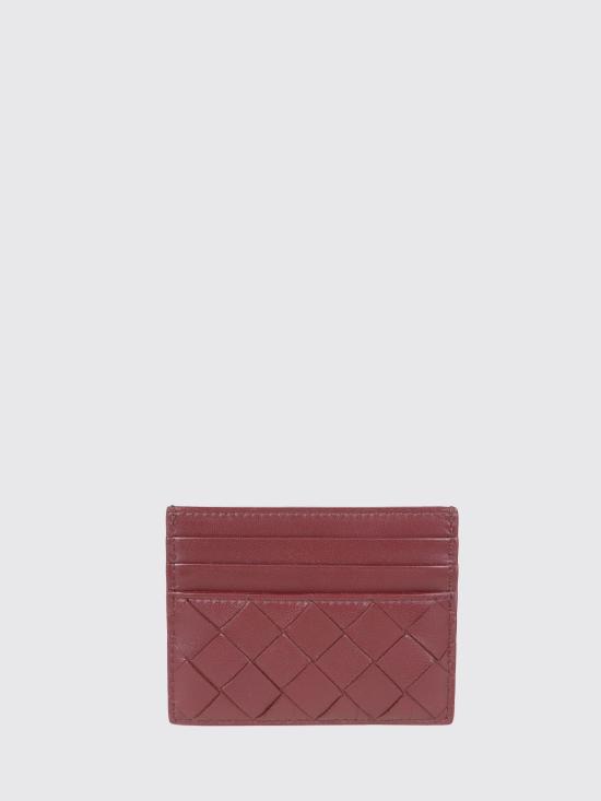 26FW 보테가베네타 인트레치아토 크레딧 카드 케이스 796324VCPP3 2247 Wine