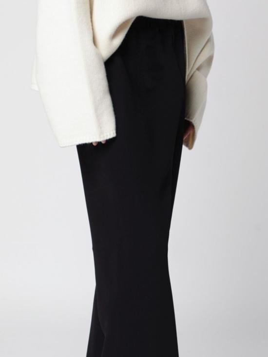 26FW 알마다 라벨 팬츠 5306PL BL Black - ALMADA LABEL