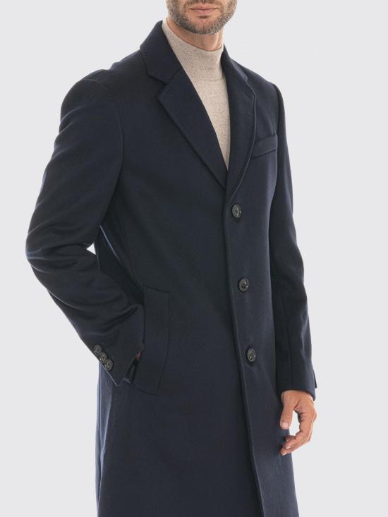 26FW 보스 코트 50571557 404 Blue - BOSS