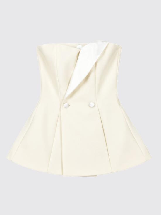 26FW 파로쉬 탑 D313385LILIUXY26 002 Yellow Cream - PAROSH