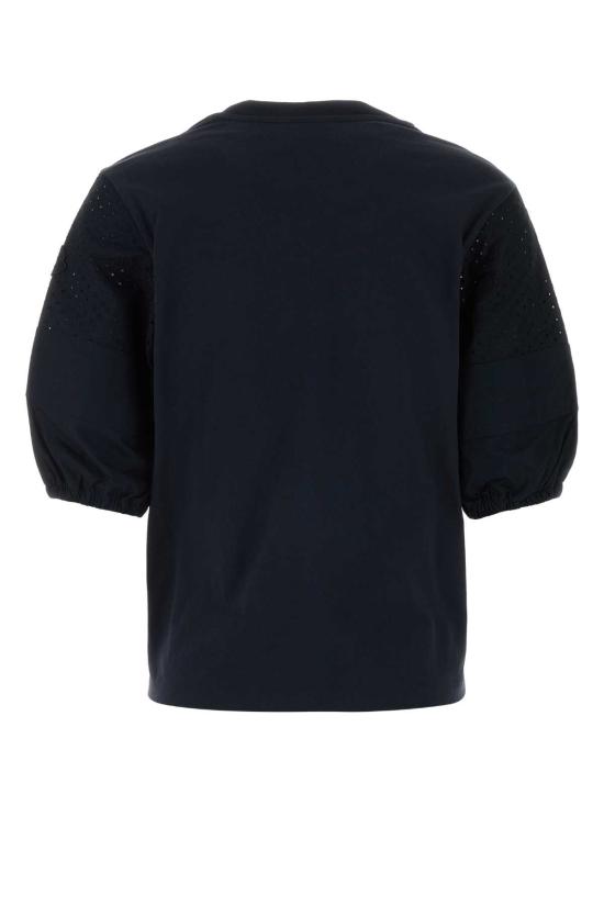 26SS 몽클레어 코튼 저지 산 갈로 티셔츠 L10938C0004589AUO 742 NAVY - MONCLER