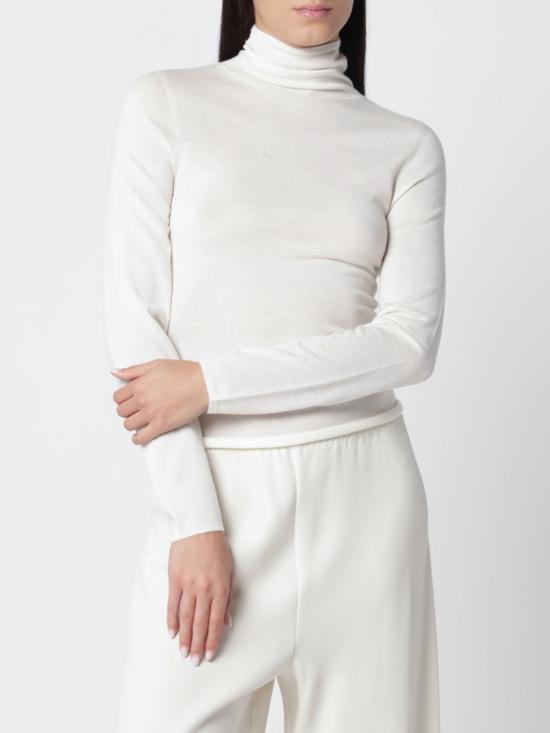 26FW 알마다 라벨 스웨터 4806WS CR White