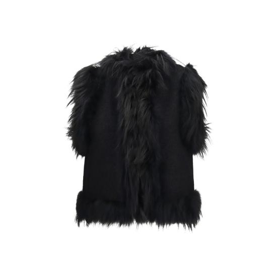 26FW 펜디 베스트 FEFW5170B1HGF0QA1BB BLACK