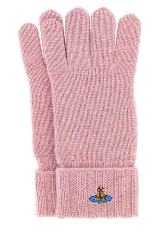 26FW 비비안웨스트우드 캐시미어 글로브 8202002QK008H G401 PINK